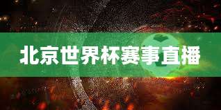 北京世界杯赛事直播