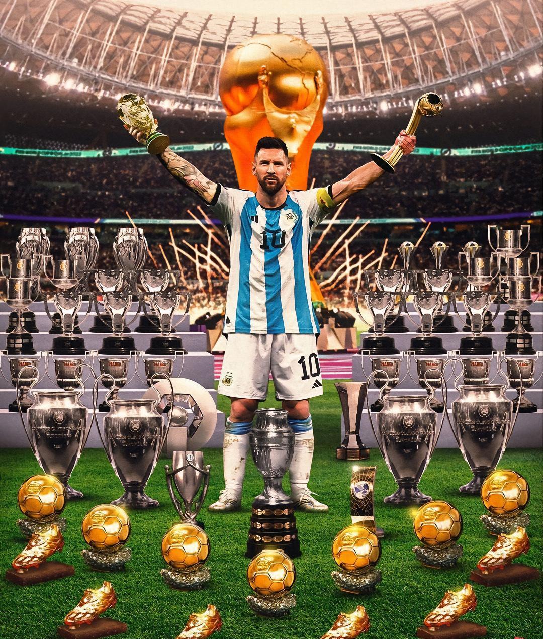 梅西得冠军 梅西三冠王是哪三冠 梅西共获得多少个冠军 梅西获得冠军