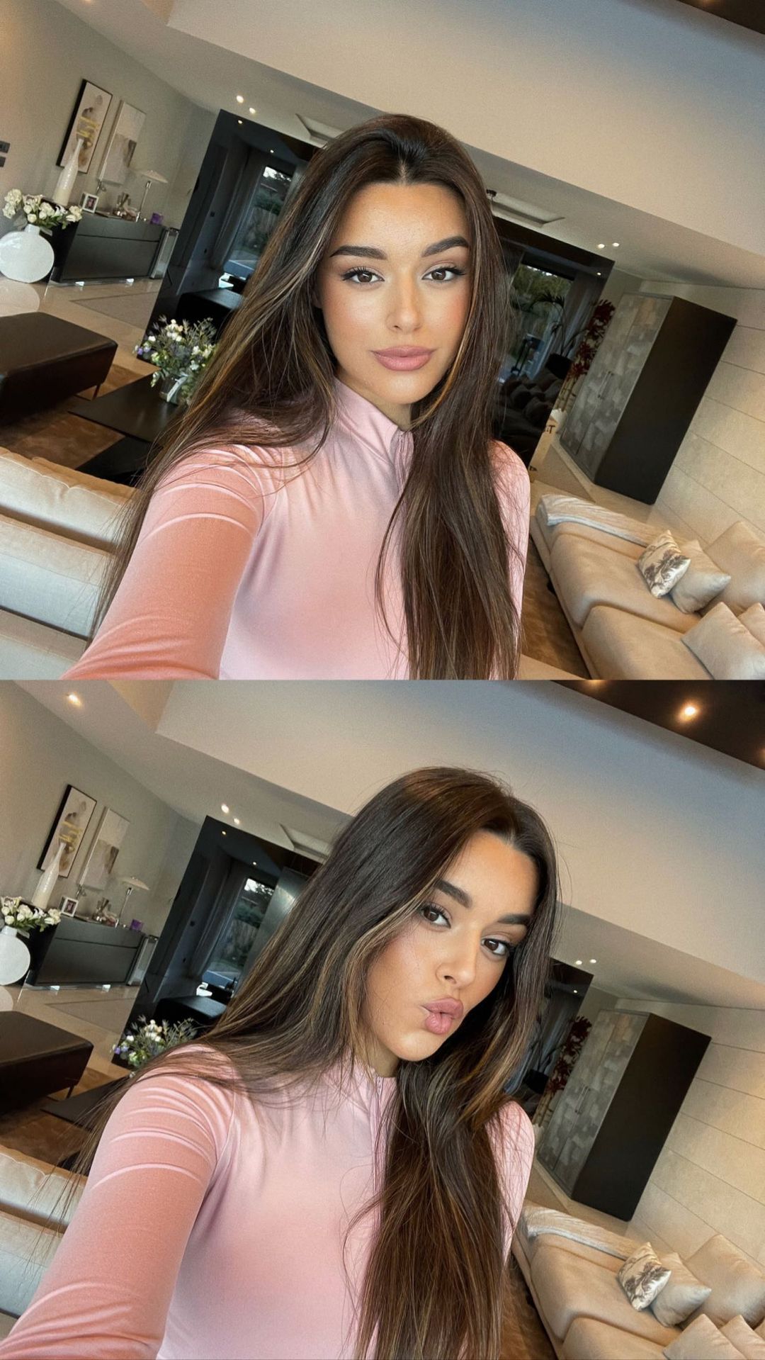 雷吉隆女友德凯特拉雷与女友高拉特一家姆巴佩,阿什拉夫和拉莫斯游玩