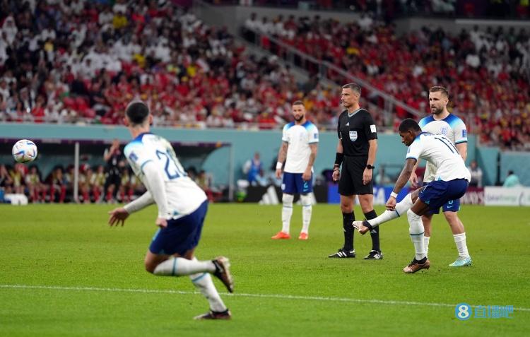 世界杯近2粒直接任意球均来自英格兰球员：拉什福德&特里皮尔