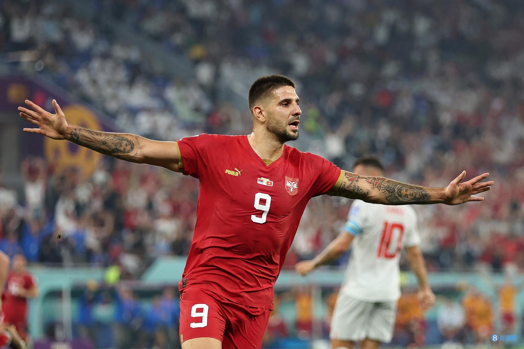 米哈伊洛维奇任意球进球数 米特洛维奇本场数据:3射1正,1粒进球,1次