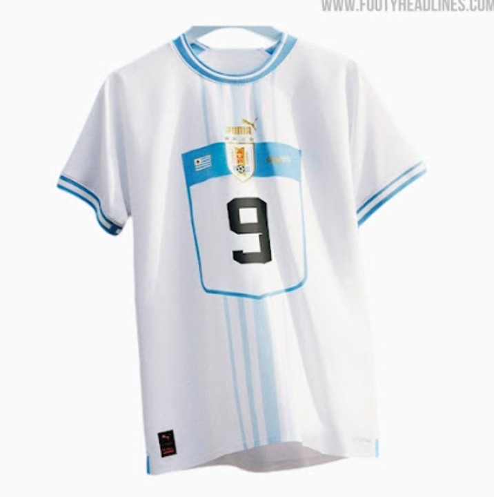 白色调为主，彪马赞助的国家队世界杯客场球衣发布