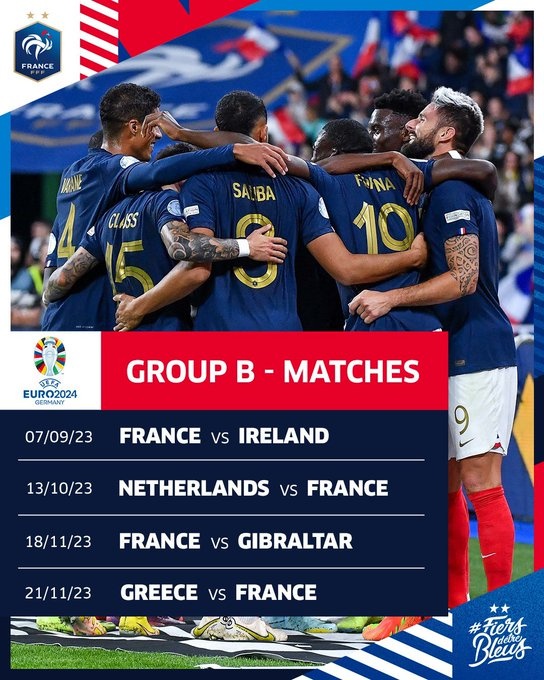 法国vs荷兰比赛结果 荷兰足球队世预赛 荷兰队欧预赛 欧洲杯足球赛事荷兰赛程 法国欧预赛赛程：明年3月24日主场战荷兰，10月13日踢客场