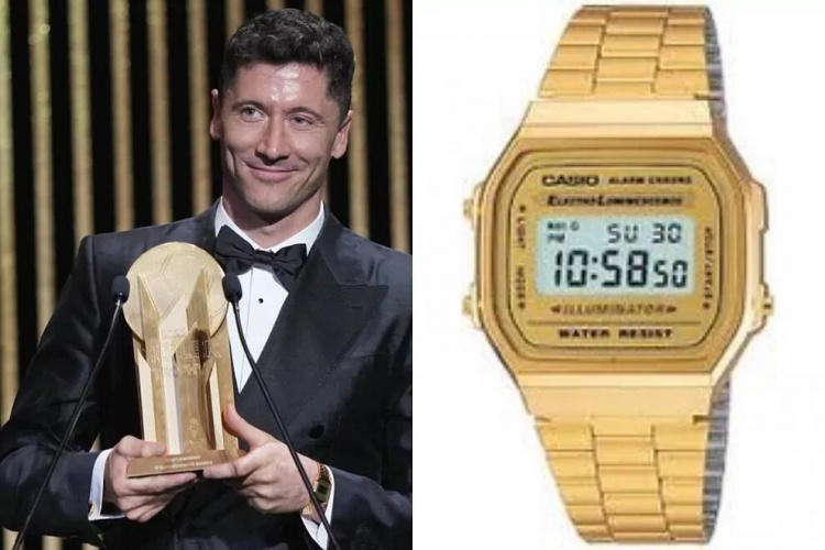 金球奖本泽马 马卡：本泽马在金球典礼所戴手表价值50万欧，莱万的仅60欧