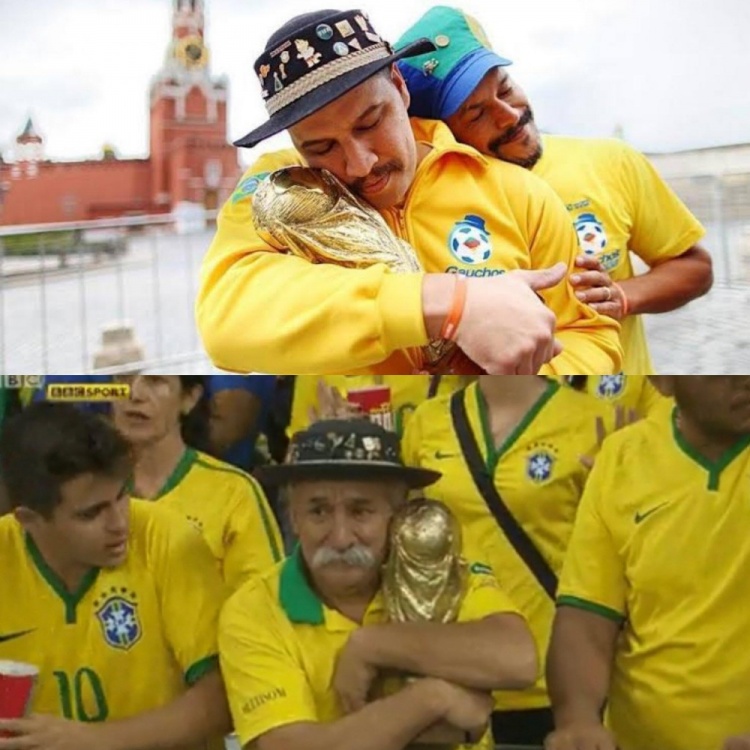 巴西世界杯金杯爷爷,为巴西捧回第一个金杯的,金杯赛卡塔尔巴拿马,巴西金杯老人 传承！巴西“金杯爷爷”俩儿子获赞助前往卡塔尔为巴西队助威