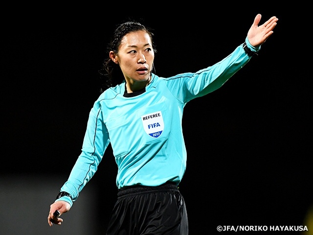 比利时对阵加拿大的比赛，日本籍女裁判山下良美将担任第四官员