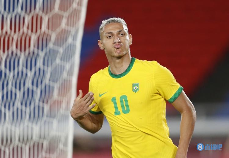 巴西足球理查利森 理查利森：儿时梦想就是站在世界杯舞台 我会是巴西队最佳射手