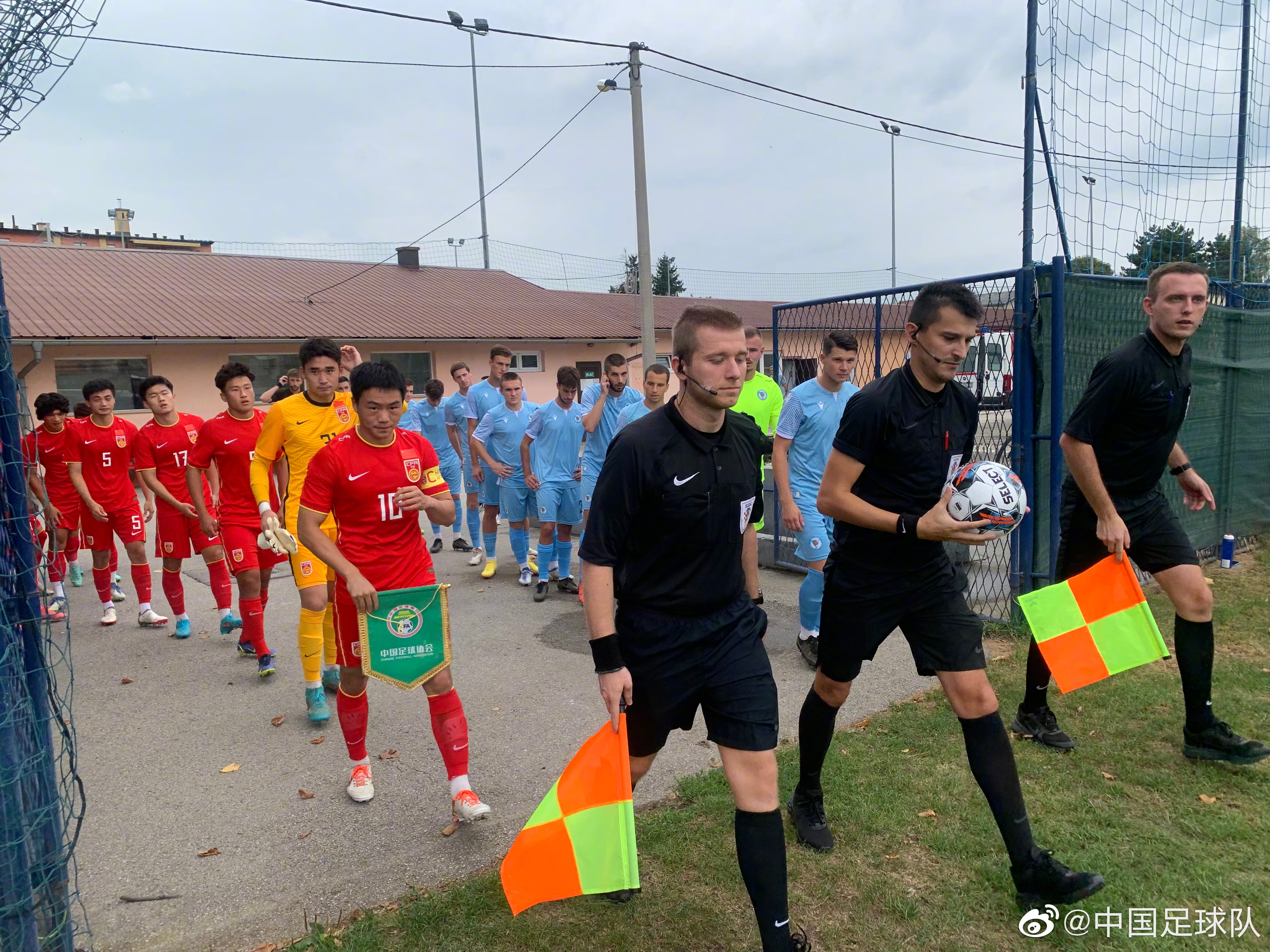 U21男足1-2负于克罗地亚第二级别联赛球队NK Kustošija