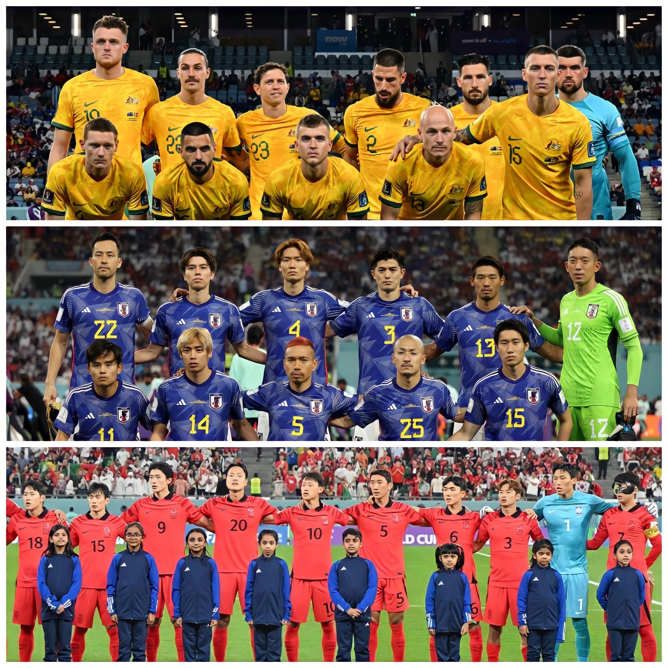 大家都有光明的未来！本届世界杯，亚洲足球创造了多少第一次？