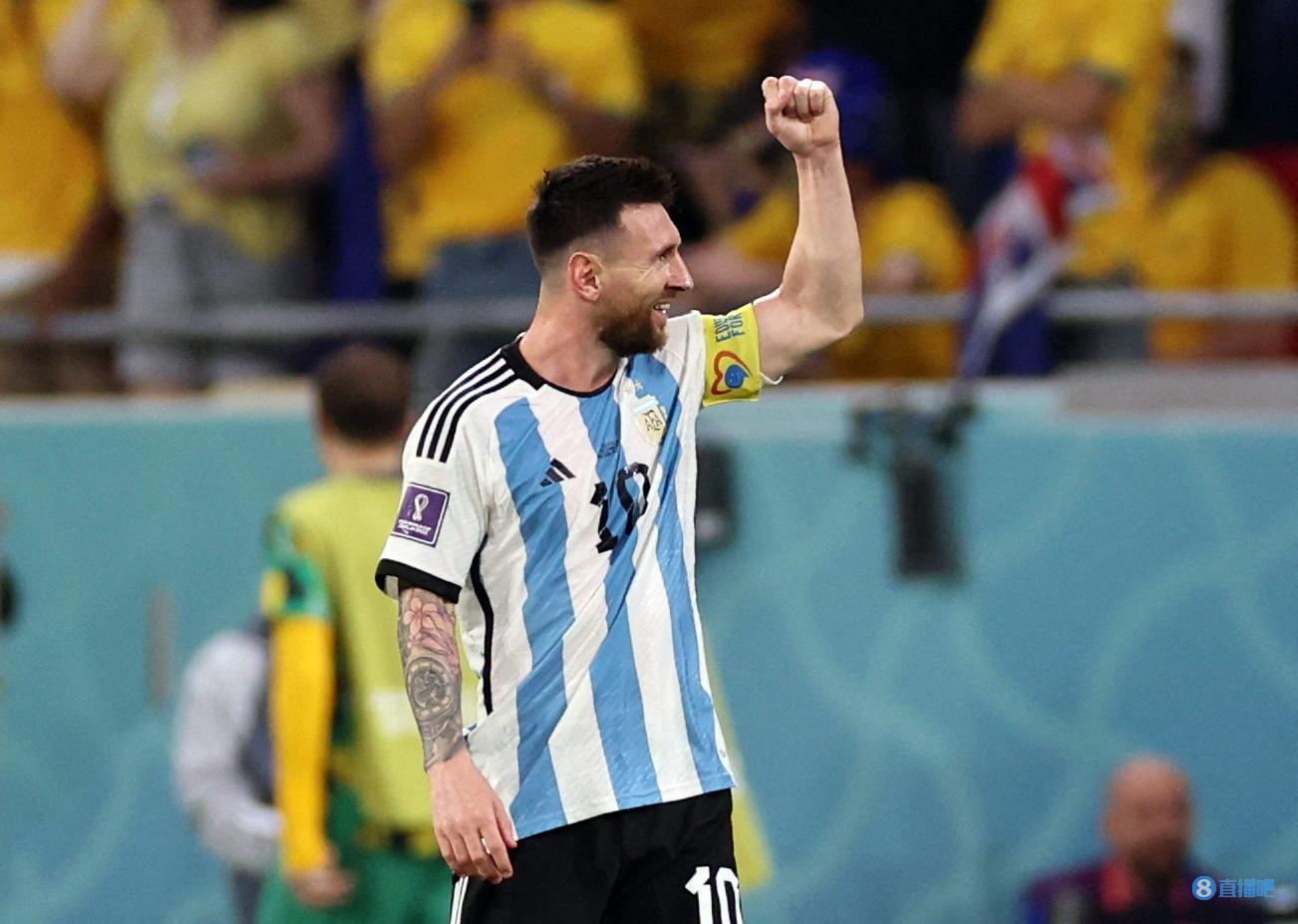 两届世界杯都至少打进3球，阿根廷队史仅梅西&巴蒂两人