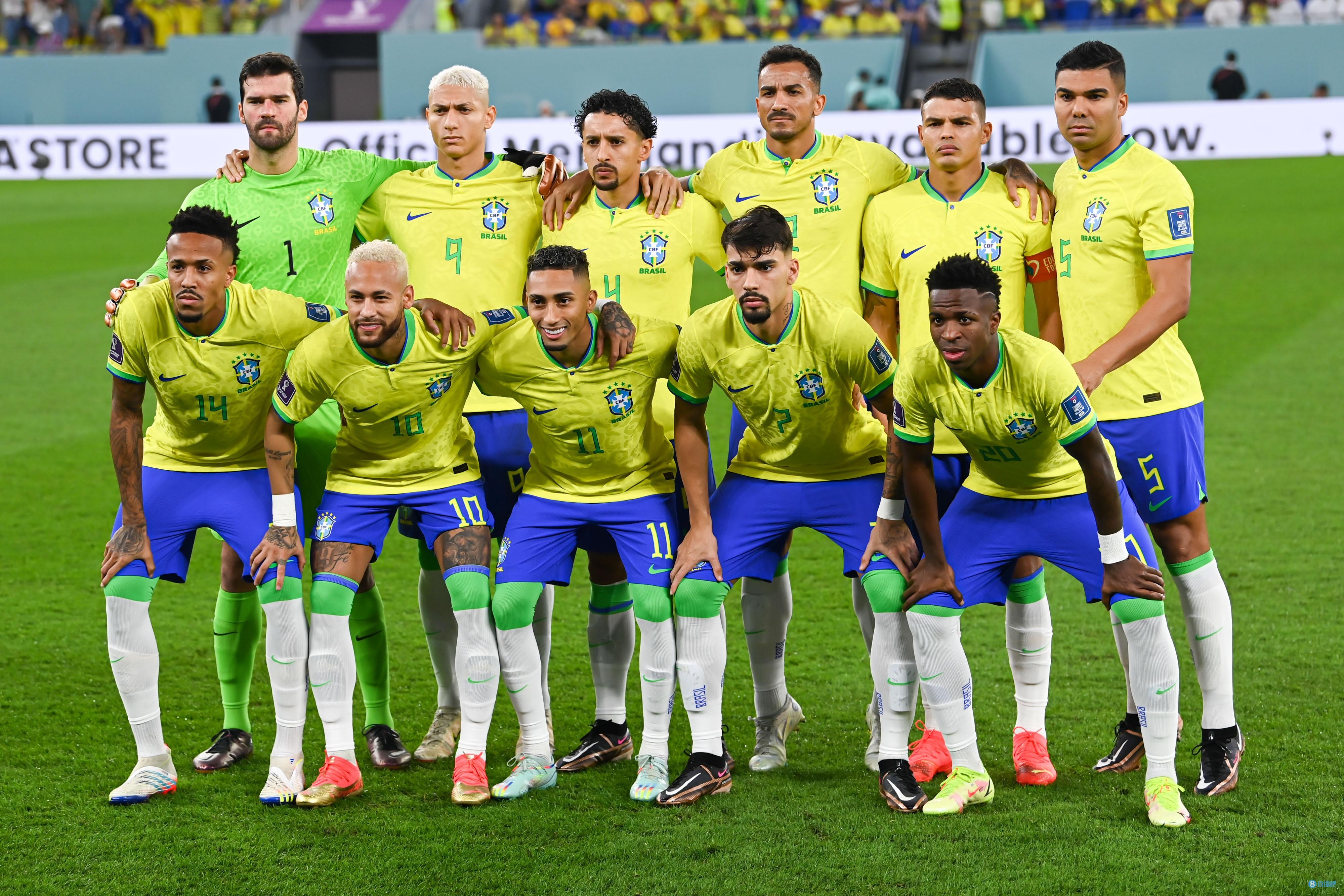 八强球队参加1/4决赛次数：巴西14次最多，英格兰10次第二