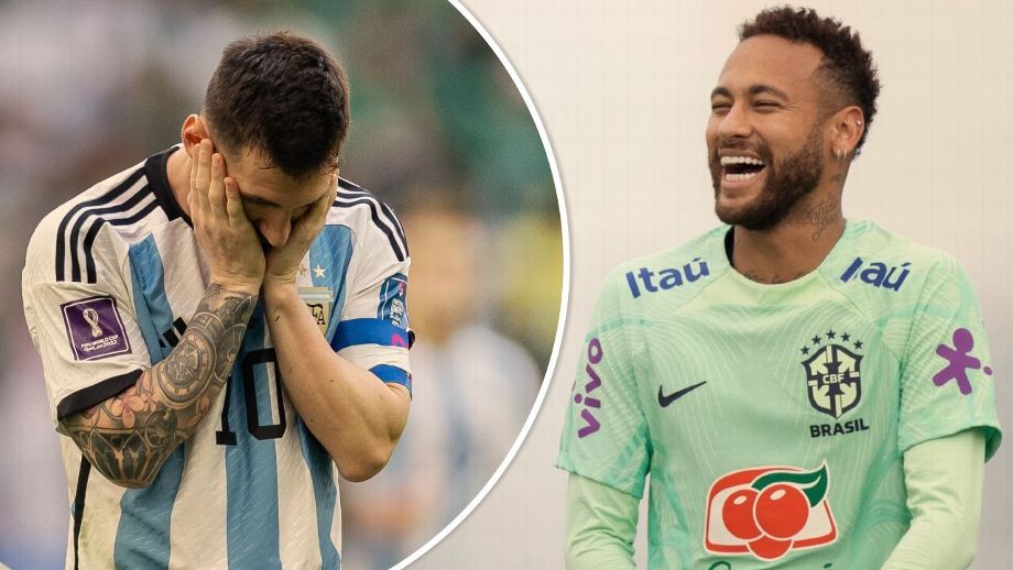 前巴西国脚弗雷德：半决赛想看巴西vs阿根廷，梅西哭泣😂